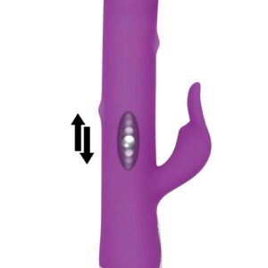 delivering an erotic sensation that is heightened by the hard-working bunny ears controlled separately with their own unique speeds and functions!Get ready for a mind-blowing custom experience! Play safely in the shower or bath