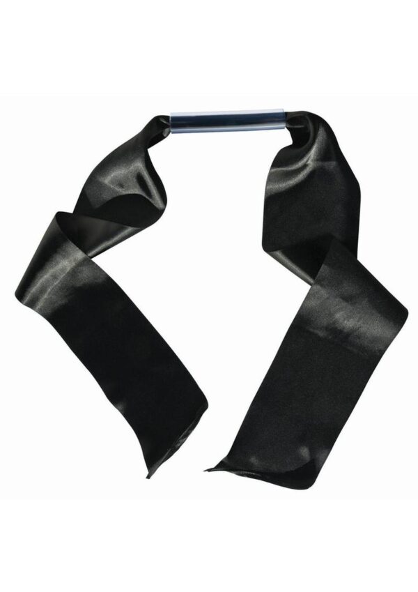 Sex and Mischief Silky Bit Mouth Gag - Black - Image 4