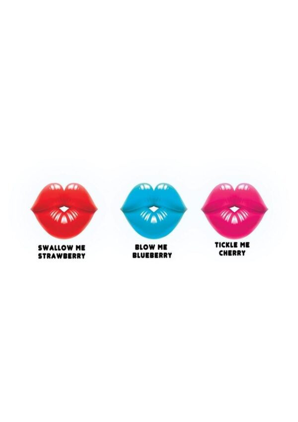 Dick Lips Edible Gummy Cock Rings Candy 3 Pack - Image 4