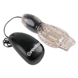 and turn it on by pressing the button located at the bottom of the attached remote control. Enjoy 7 powerful functions by pressing the button to switch modes. Cleanup is a snap with Pipedream Toy Cleaner and warm water. 7 Powerful Pulsation Patterns Super-Tight Vibrating Suction Clings Snug Around Your Pleasure Rod Feels Like A Real Blowjob FREE Love Mask