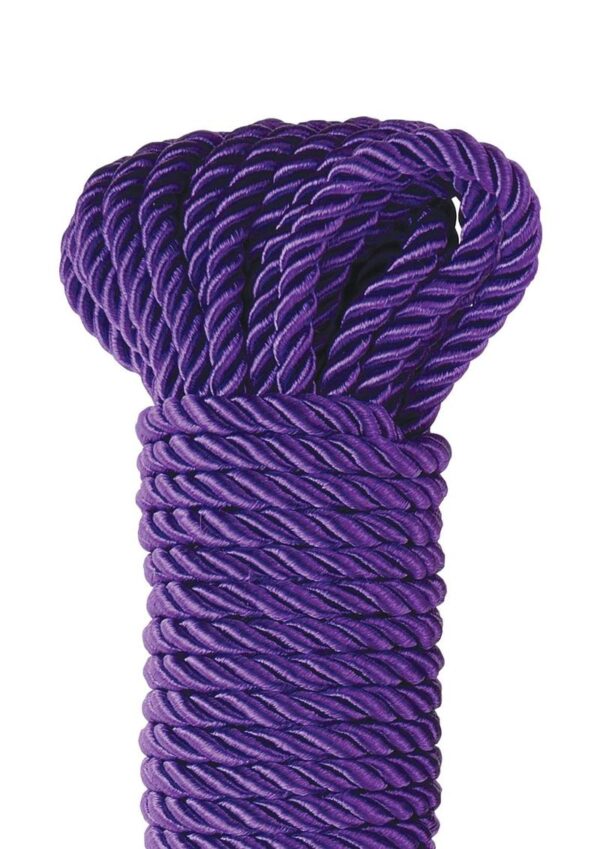but long enough and durable enough for those who want to engage in Shibari-style rope bondage. The rope is 1/4 thick and 32 feet (9.75 m) long
