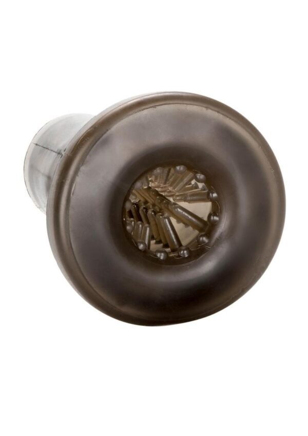 with extreme stroking ecstasy. Slide inside and enjoy unlimited fantasy play.The sleek masturbator is made from durable ABS and features a removable super soft and stretchy textured TPR sleeve. The cylindrical chamber is filled with multiple rows of erotic stroking beads for heightened pleasure as you glide and slide. The three speeds of independent stroking and vibrating action ensure an orgasmic experience every time.The Optimum Power Ultimate Power Stroker is easy to use and store. The masturbator chamber has an easy grip handle for intensified satisfaction