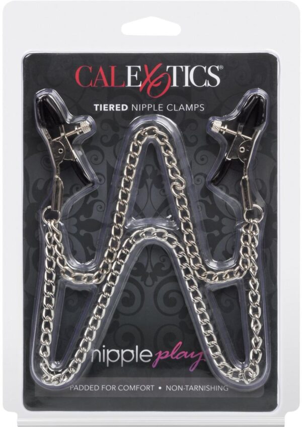 comfortable pads    Sturdy high-quality dual chain for added sensuality    Non-tarnishing