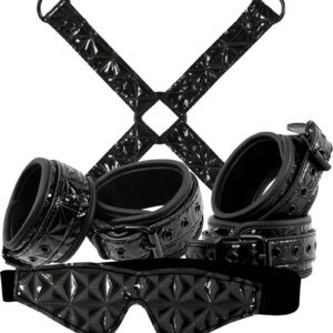 Everything needed for an evening of exhilarating BDSM fun is inside The Sinful Bondage Kit