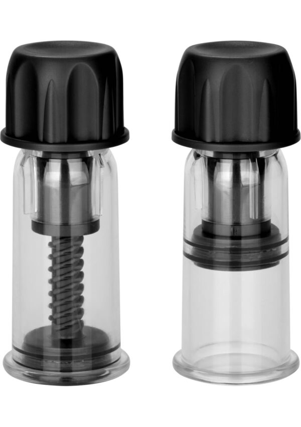 - Includes 2 fully adjustable multi-use suckers - Unique vacuum pressure design; simply twist to adjust suction - Incredible suction for increased sensitivity - Disassembles for easy cleaning - AS (cylinder) - ABS (cap