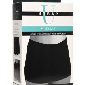 with an O-ring that stretches to accommodate most dildo sizes. You can even wear these cotton shorts out under your clothing