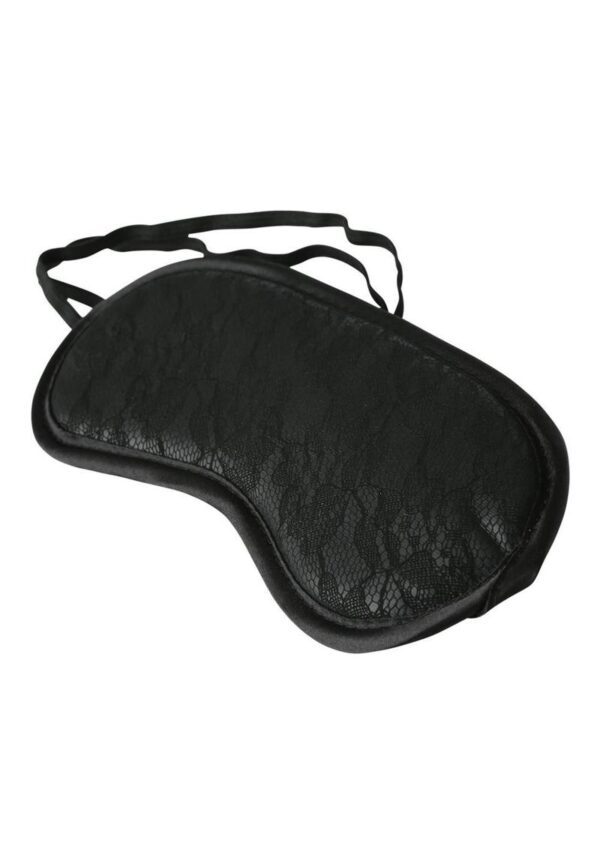 Remove the sense of sight and all the other senses are heightened. This sexy blindfold has soft