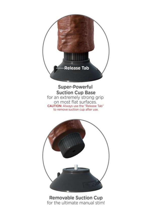 Our new King Cock vibrating dildos are the most realistic American-made vibrating cocks in the world!  Every vein