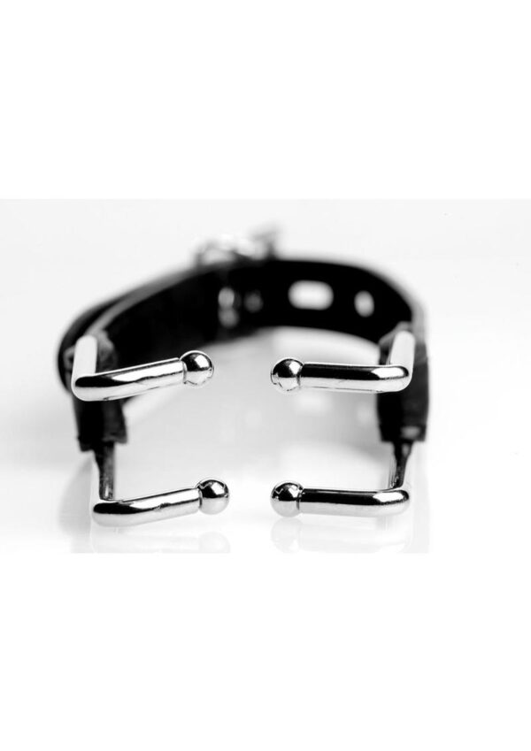 strap measures 12.5 inches in length.Material:andnbsp;PU Leather