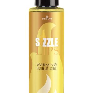 the Edible Warming Gel that feels hot when you blow on it. Massage it into a small area of the body
