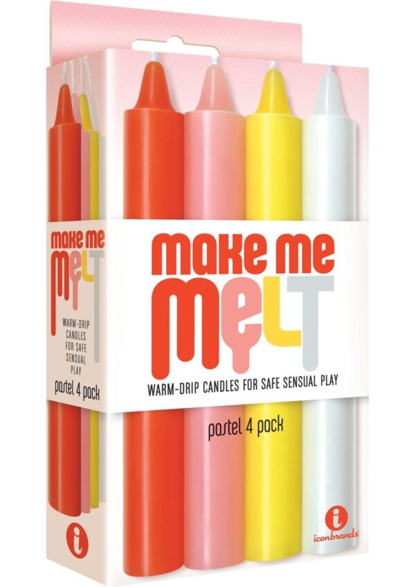 these wax-play candles have just a tingle of heat when dripped