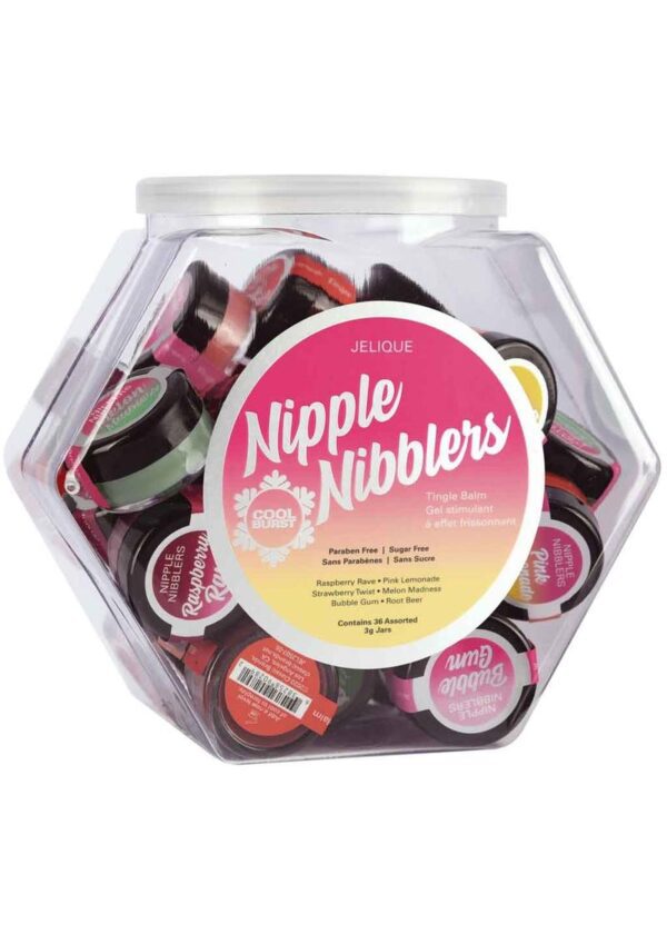 Jelique Nipple Nibblers Tingle Balm Assorted 3 gm. (Display Bowl/36pcs.) - Image 2