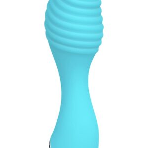This compact rechargeable vibe has a unique