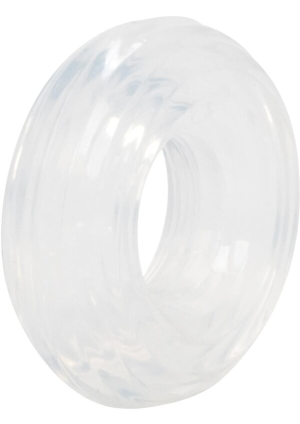 Please your lover all night long with the Premium Silicone Ring. The medium sized stretchy support ring is comfortable to wear and easy to remove after mind-blowing explosive climax.The super stretchy penis ring is ultra thick and sensually textured