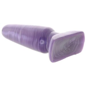 flexible base below a narrower neck makes it safe and secure. Made of body safe PVC