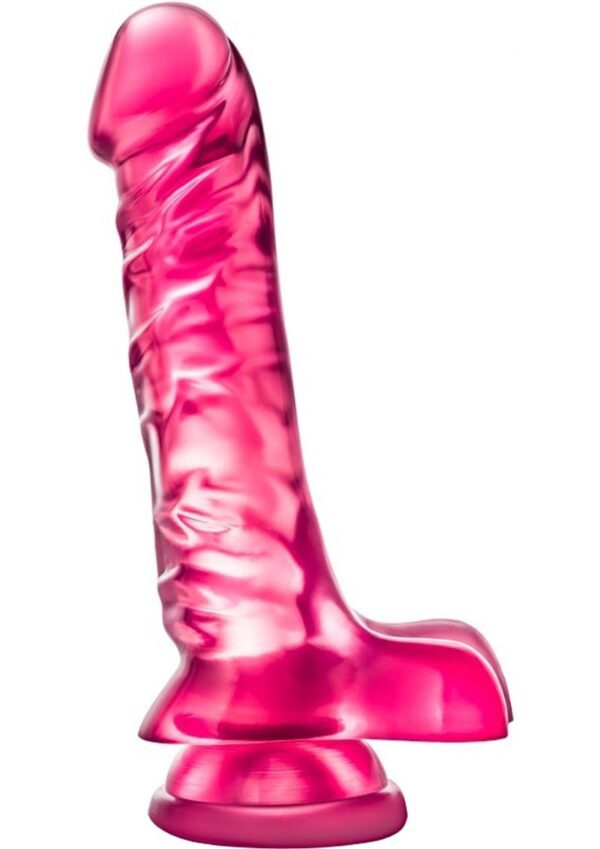 The B Yours Basic 8 will rock your world. Basic 8 is an 9 inch realistic dildo with a prominent head. Soft