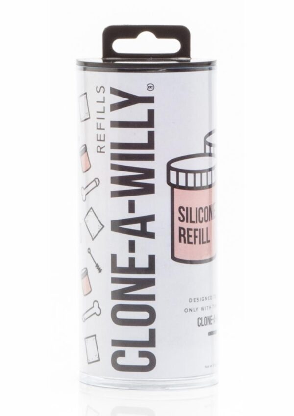 Clone-A-Willy Silicone Refill - Vanilla - Image 2