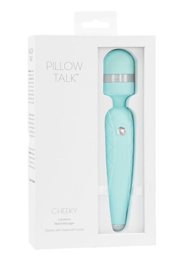 fun and power. Cheeky effortlessly embodies each of these traits in a luxurious wand youandrsquo;ll want to take to bed night after night. Every meticulously designed feature has been made for your enjoyment. The handle provides a padded cushion texture