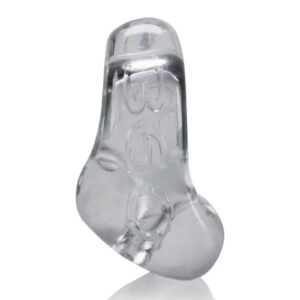 360 Two cocktoys in one... Cock Ring - Bulge ring pushes your junk up and out! BALLSLING - Wear like a cock sling with your balls held down and pushed out! Dimensions: 2.5 W X 3 H X 1.5 W
