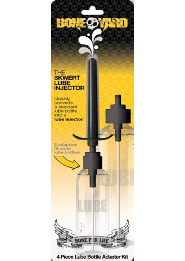 the Lube Injector makes deep lubrication easy. The 4andrdquo; (10cm) interchangeable plastic or comes with a small and large lube bottle cap. The or has comfortable finger pump holds
