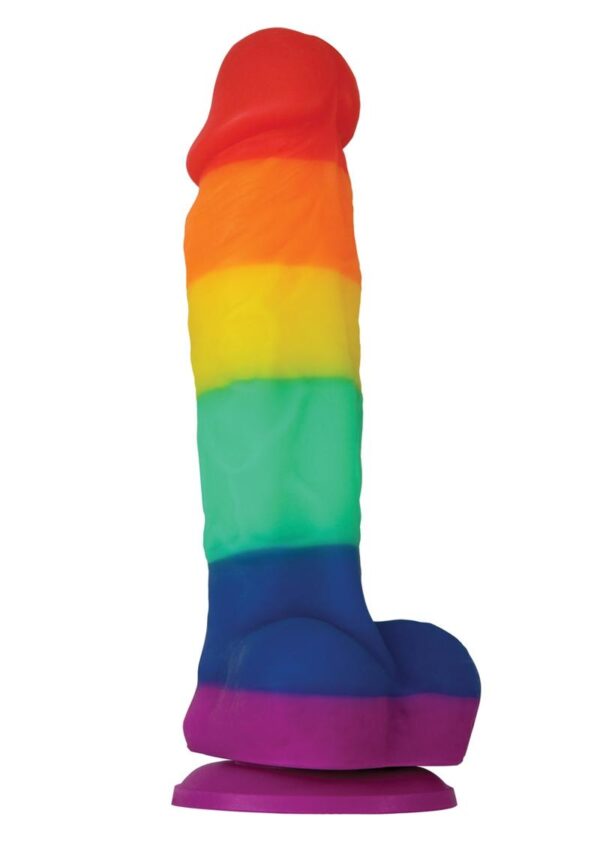 Pride Edition dongs - rainbow colored dongs made of firm