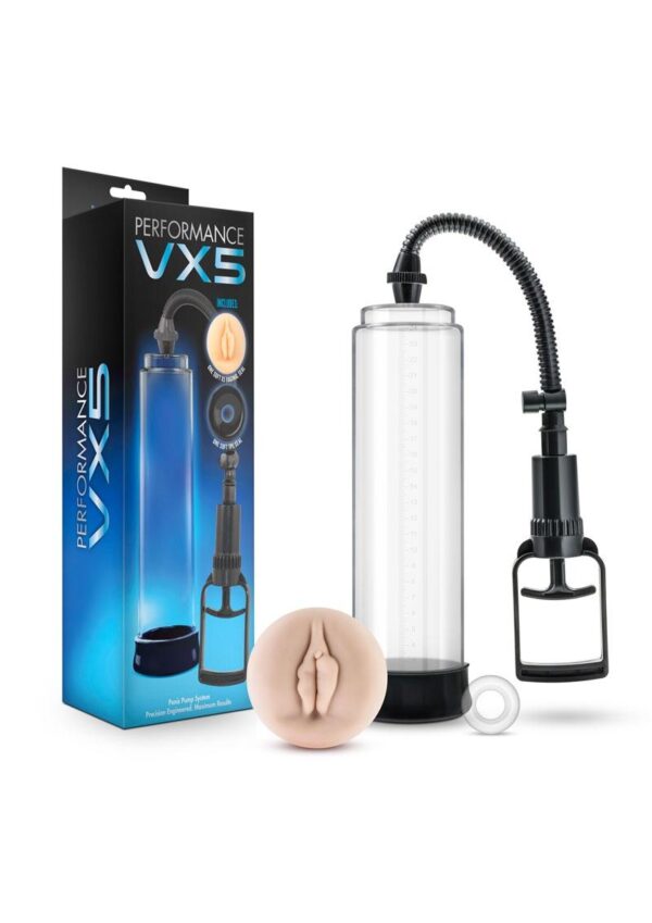 longer and stronger with The VX5 Performance Pump from Blush. For foreplay