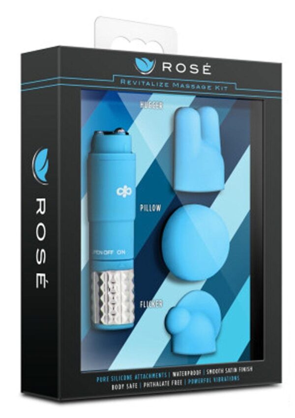 it`s 3 point tip focuses precise vibrations on your body. With the attachments