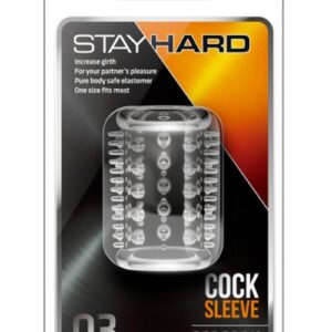 favorite dildo or vibrator. Just slide the sleeve over your shaft. Stack them for even more pleasure. Buy more so you can mix and match and stack them to create a unique erotic experience every time. Easy to use