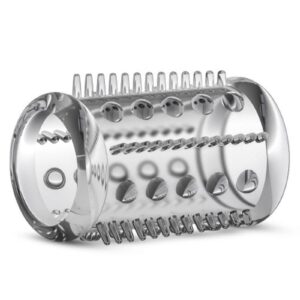 This stretchy enhancement sleeve is a simple way to add a new level of pleasure and sensation to your penis