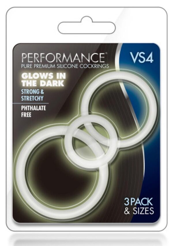 a brand you can trust. These cock rings glow in the dark.  Stay harder and longer with these male enhancement rings that are a blend of taut and stretchy. It can be stretched up to twice its original diameter. With 3 sizes to choose from for the perfect fit