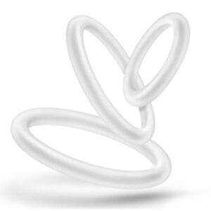 Perform like a porn star with our pure premium platinum cured Puria silicone cock rings from Performance