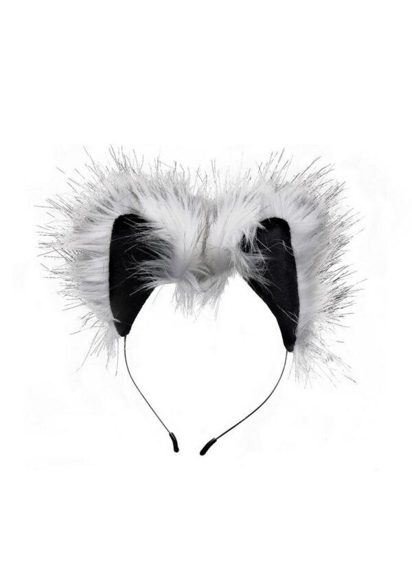 but not compatible with silicone lubricants. The adorable headband with matching ears will complete your ensemble. Stalk your prey or crawl around like the perfect pet when you turn into a gorgeous grey wolf!Measurements: 23.5 inches in total length.Tail is 19 inches in length.Plug is 4.5 inches in total length