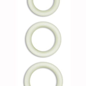 Firefly Halos are glow-in-the-dark cock rings made of soft and stretchy silicone for a snug and comfortable fit