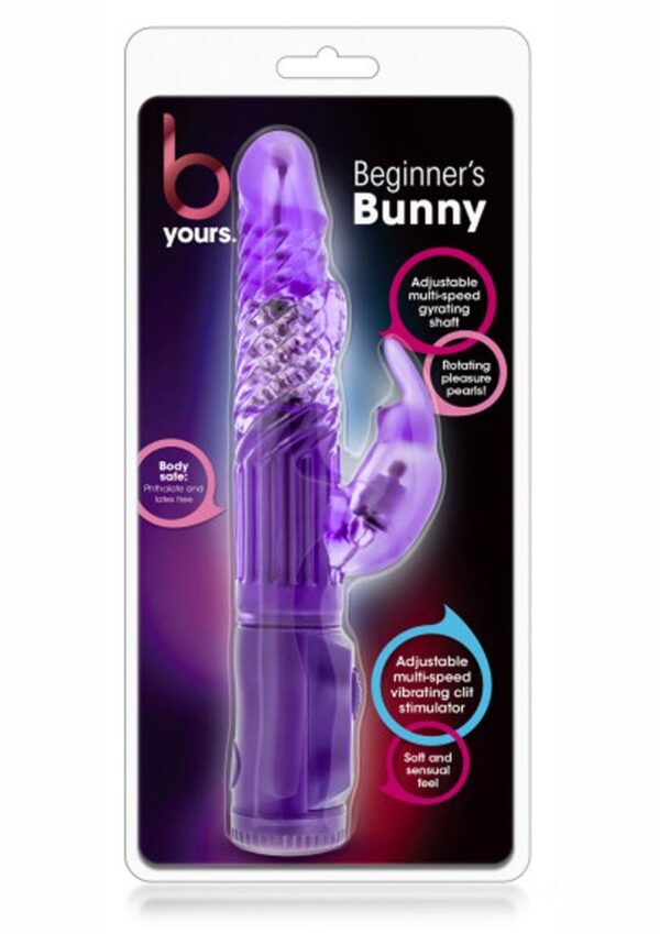 B Yours Beginner`s Bunny Rabbit Vibrator - Purple - Image 2
