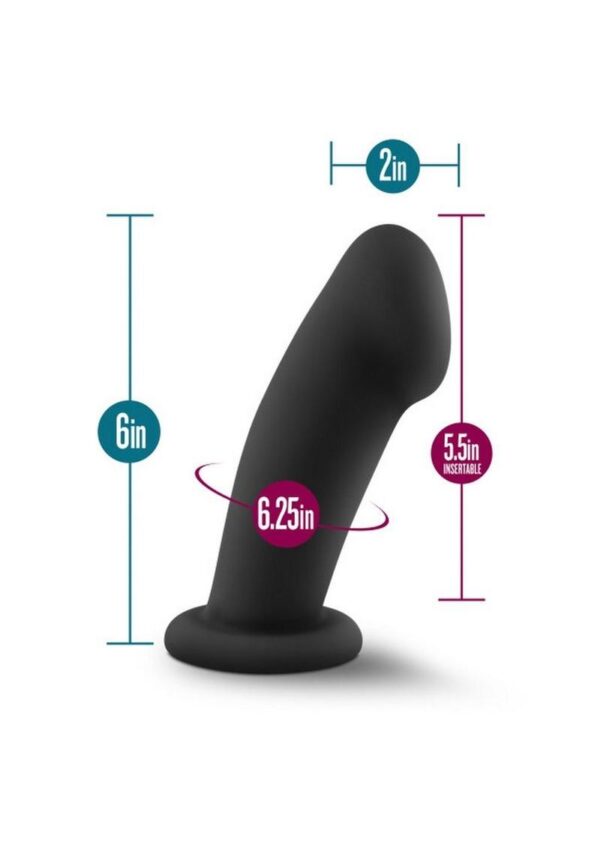 platinum cured silicone. The silky-smooth shaft is 6 inches in length (5.5 inches of able length) and measures 2 inches in diameter at its widest point. Elvira is non-porous