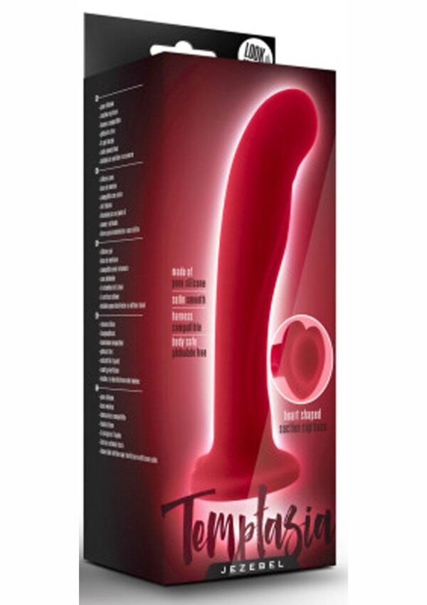 Jezebel is designed to massage the G spot or prostate. Sculpted from pure body-safe