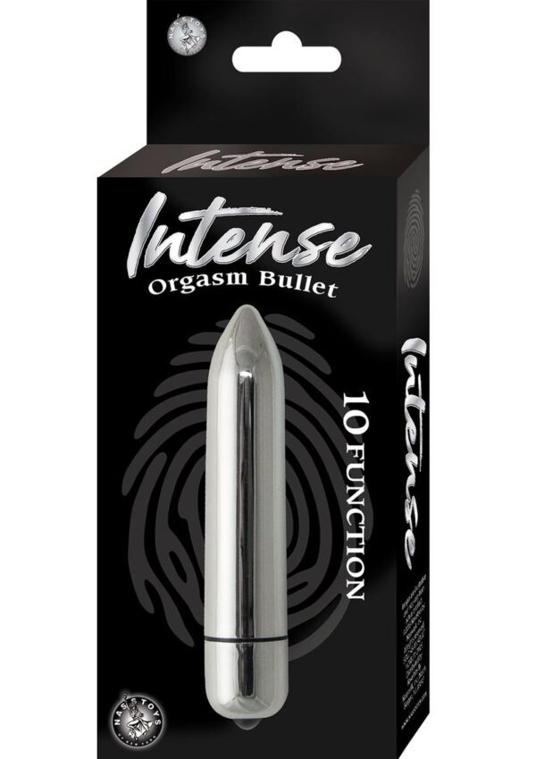 Intense Orgasm Bullet Vibrator - Silver - Image 2