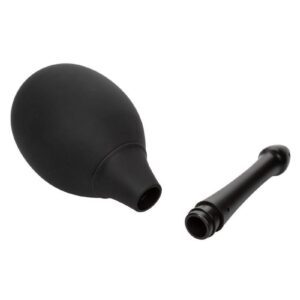 Waterproof  Allergens:   N/A    Dimensions:  Bulb:   6 x 3.5 in.  Tip:   5.75 x 1 in.  Package:  4 x 5.25 x 13.25 in.