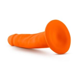 softer outer and firm inner core deliver an ultra realistic feel. The sturdy suction cup base holds to any smooth flat surface. The wide base is also harness compatible and safe for anal play! To clean use soap and water