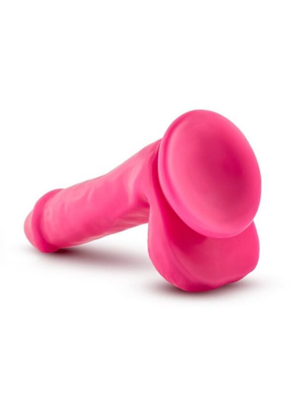softer outer and firm inner core deliver an ultra realistic feel. The sturdy suction cup base holds to any smooth flat surface. The wide base is also harness compatible and safe for anal play! To clean use soap and water