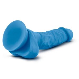 softer outer and firm inner core deliver an ultra realistic feel. The sturdy suction cup base holds to any smooth flat surface. The wide base is also harness compatible and safe for anal play! To clean use soap and water