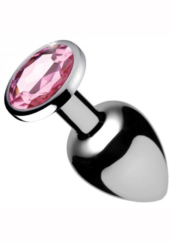 Spark your desire for decadent anal play with this beautiful Booty Sparks plug! Featuring a smooth metal finish in lightweight aluminum