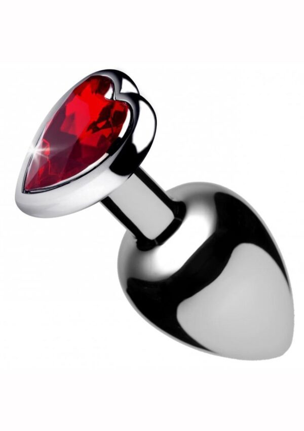 Spark your desire for decadent anal play with this beautiful Booty Sparks plug! Featuring a smooth metal finish in lightweight aluminum