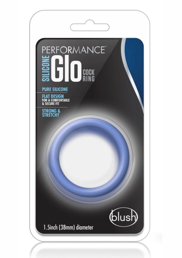 pliable penis ring crafted for maximum comfort. Rated best basic cock ring in 2023 by GQ Magazine. We believe you will agree. It glows in the dark so you can see the action. The flat design fits around your shaft for no-slip performance and will not roll nor pinch. Made from platinum cured body safe