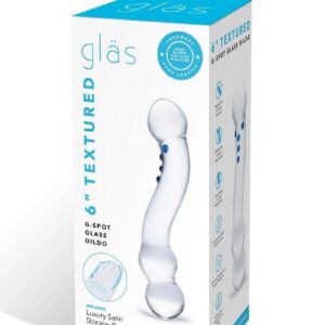 with an enlarged head for added arousal and specially placed ridges to create an indescribable sexual experience. The Curved G-Spot Glass Dildo is made from hypoallergenic