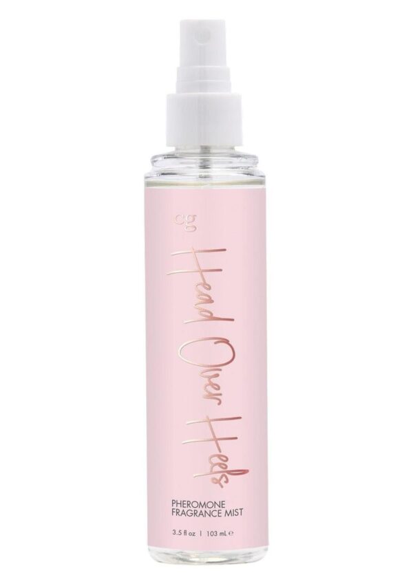 Get ready for them to fall Head Over Heels with this flirty pheromone infused body mist. The fruity-floral fragrance is an enticing cocktail of bubbly mimosa