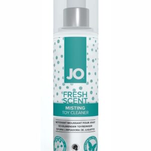 fresh scented cleaner provides consumers with toy care option that is guaranteed to eliminate any trace of chemical aroma. Simply spray the cleaner on the toy