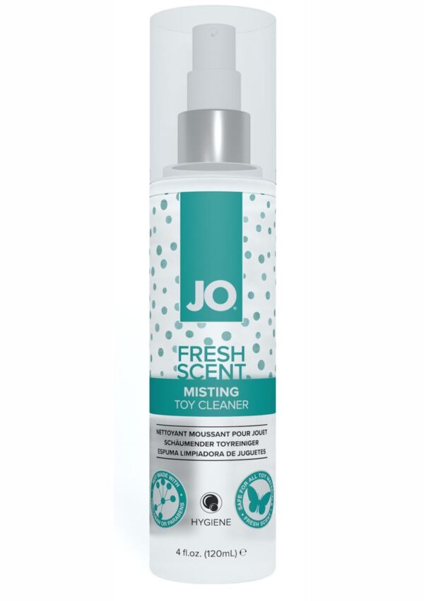 fresh scented cleaner provides consumers with toy care option that is guaranteed to eliminate any trace of chemical aroma. Simply spray the cleaner on the toy