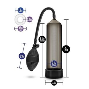 this Performance Pump is easy to clean. It also comes with a Stay Hard Cock Ring to enhance your playtime. Most importantly