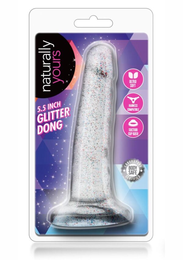 as a sex toy for make fantasy threesome sex or a non vibrating masturbation toy. Whatever your pleasure the Glitter Dong is there for you. The 6 Inch Glitter Dong is made from body safe TPE that contains no phthalates